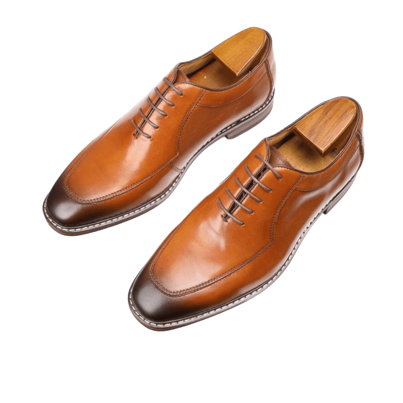 BROWN LEATHER SHOES