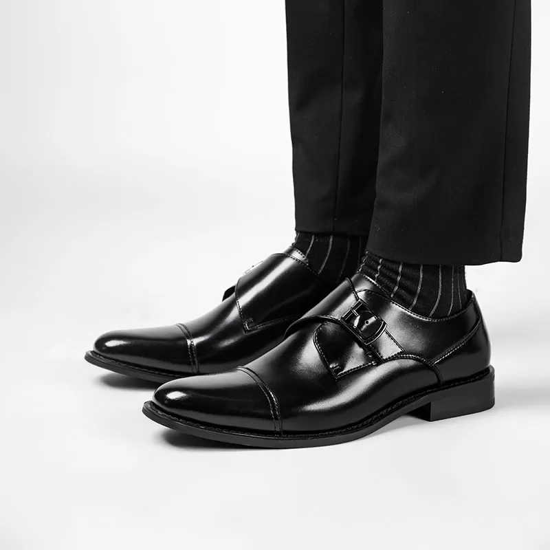5009 2 of monk strap derby men shoes type