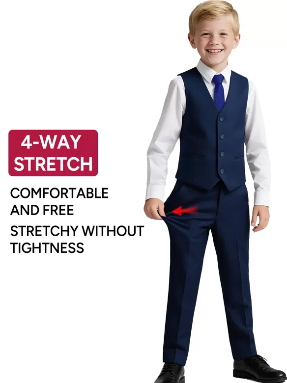 boys suits 5 pieces beige cost