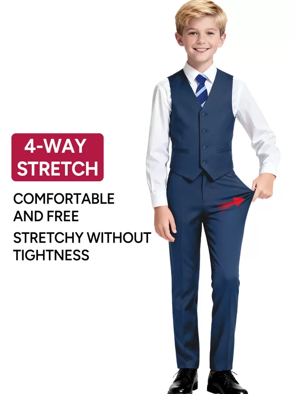 boys suits 5 pieces bright blue buy