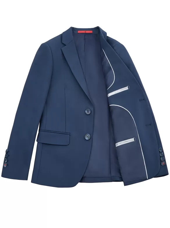 boys suits 5 pieces bright blue price