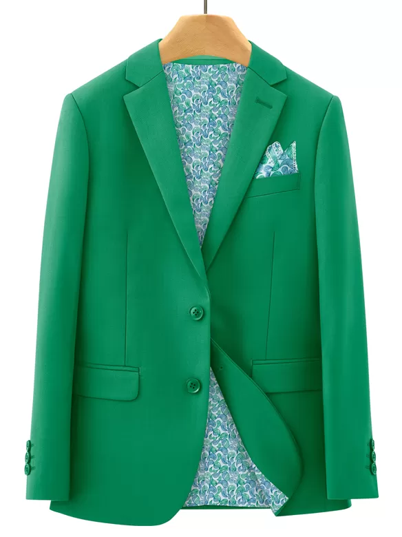 boys suits 5 pieces green buy