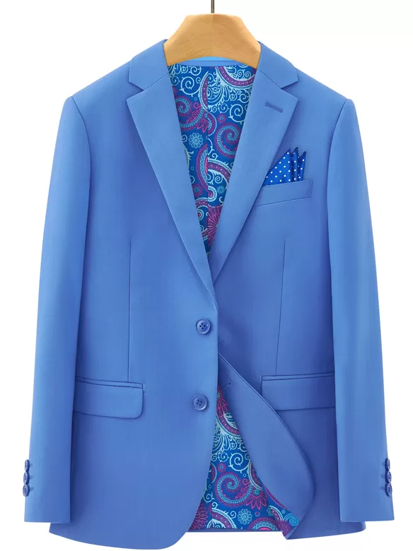 boys suits 5 pieces ocean blue use