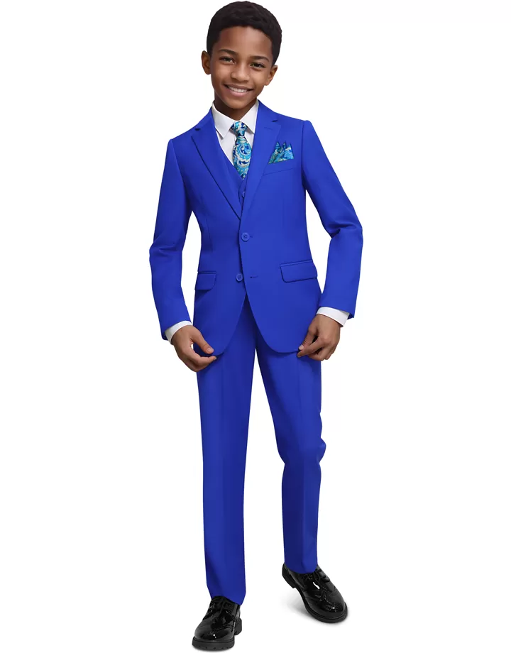 royalblue 5 pieces suits