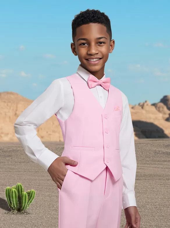 boys suits 5 pieces pink price