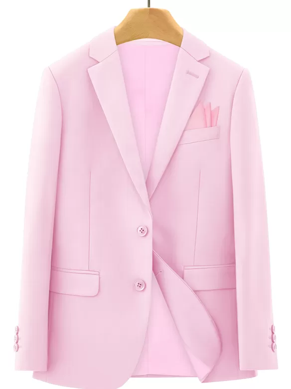 boys suits 5 pieces pink use