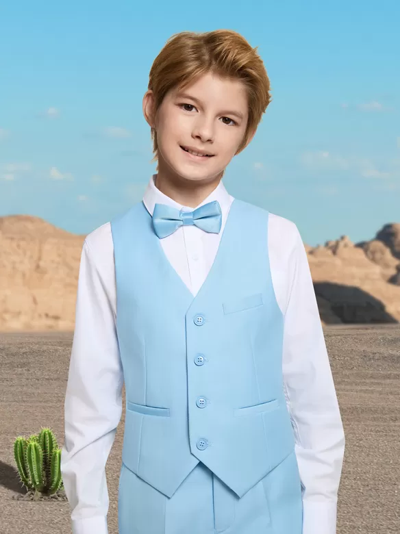 boys suits 5 pieces sky blue price