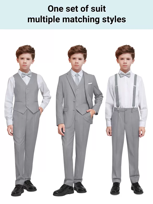 boys suits 7 pcs china