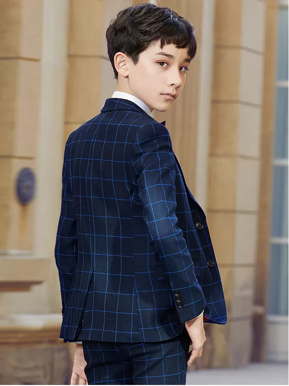 CHECKED SUIT LS1043