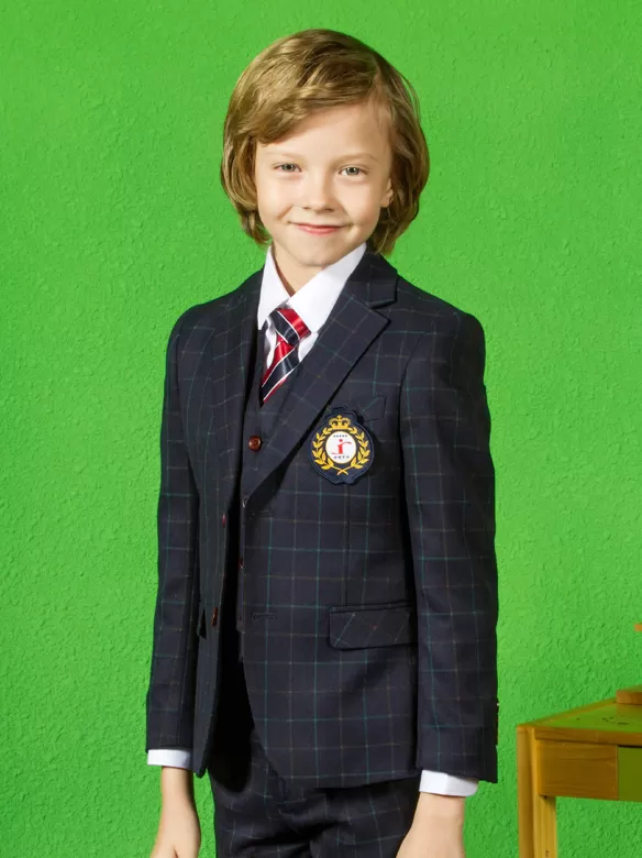 CHECKED SUIT NS043