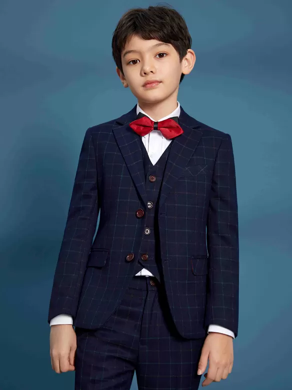 CHECKED SUIT YL138