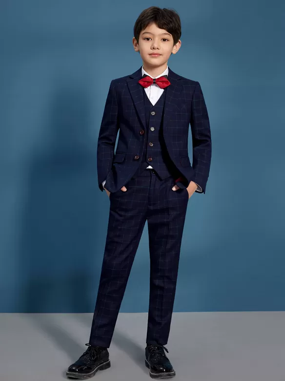 CHECKED SUIT YL138