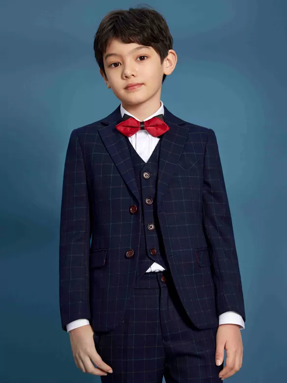 CHECKED SUIT YL138