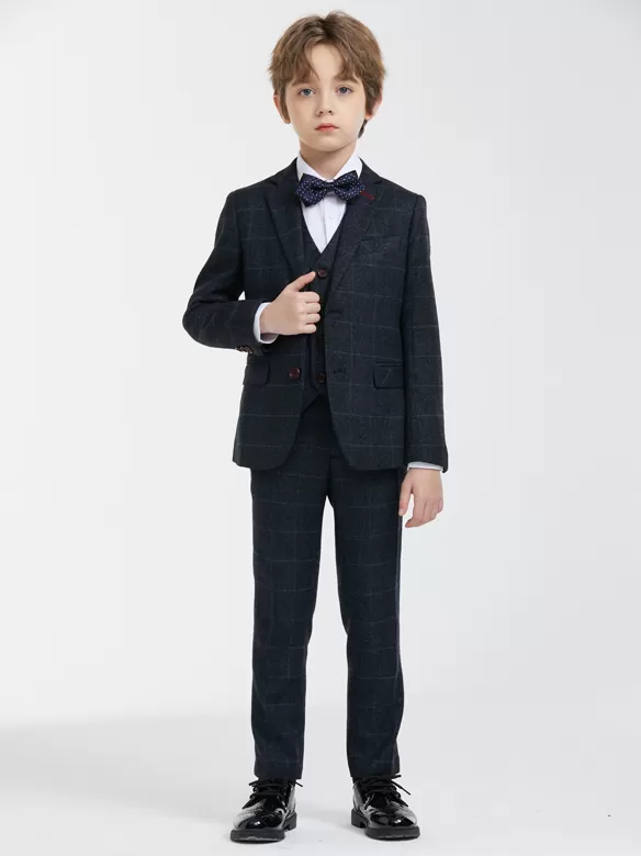 CHECKED SUIT YL306T