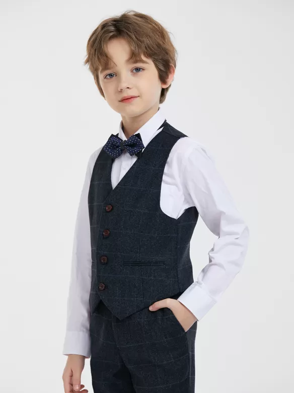 CHECKED SUIT YL306T
