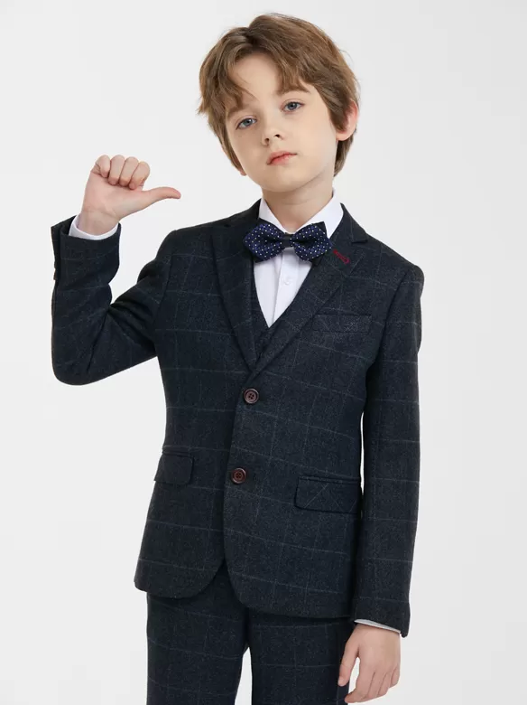 CHECKED SUIT YL306T