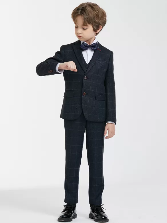 CHECKED SUIT YL306T