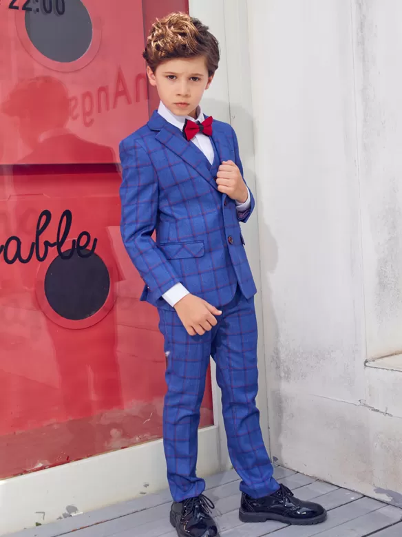 CHECKED SUIT YL317