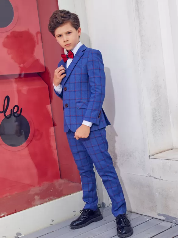CHECKED SUIT YL317