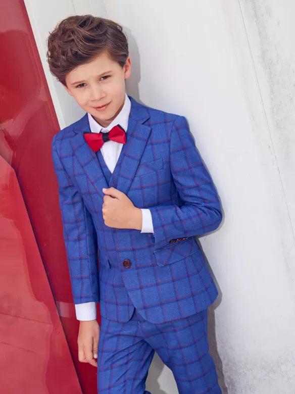CHECKED SUIT YL317