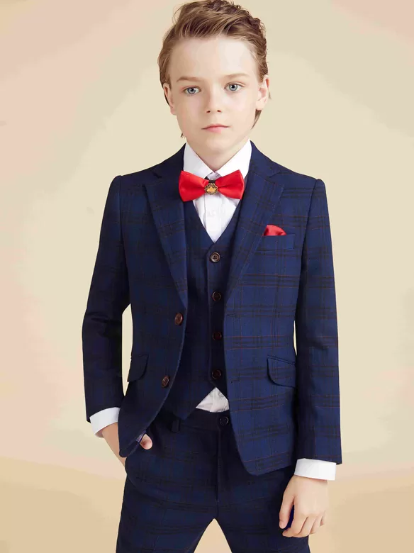 CHECKED SUIT YL6008