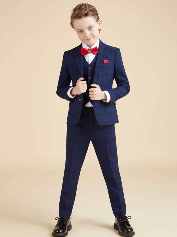 CHECKED SUIT YL6008