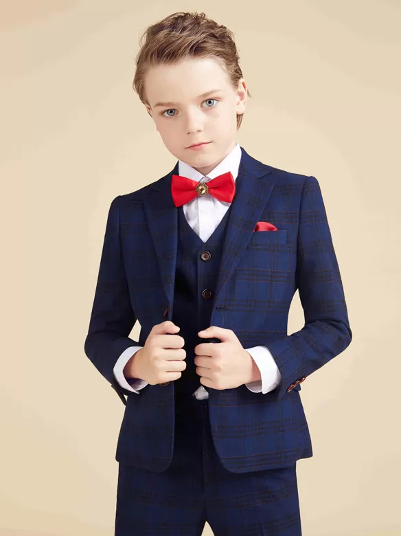 CHECKED SUIT YL6008