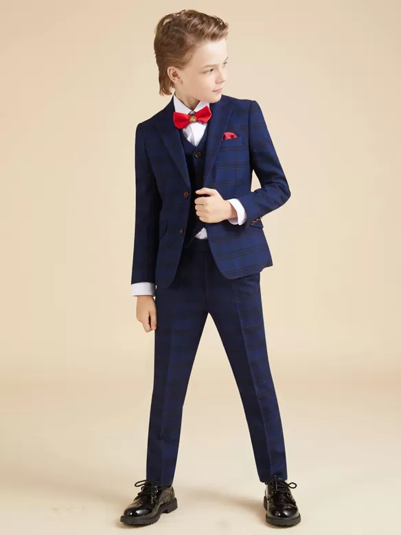 CHECKED SUIT YL6008