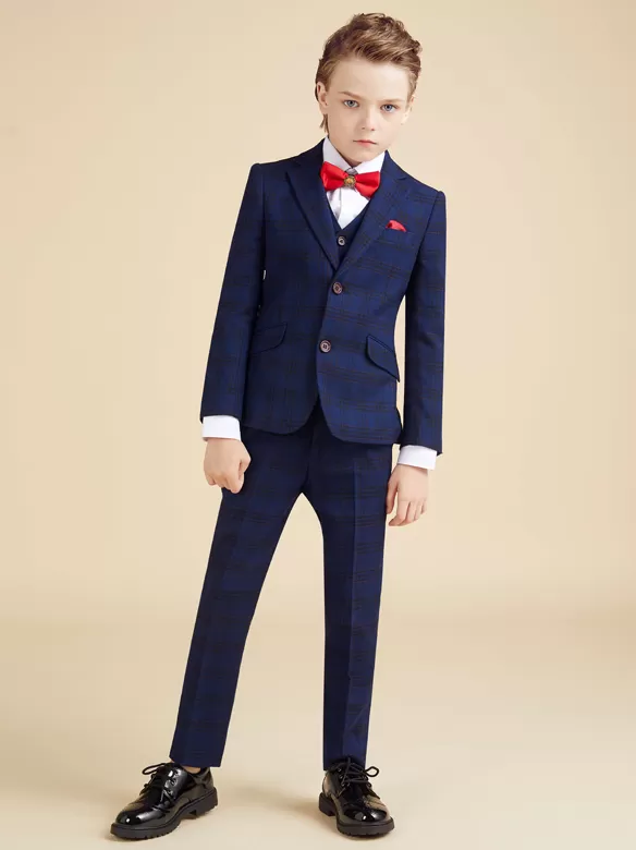 CHECKED SUIT YL6008