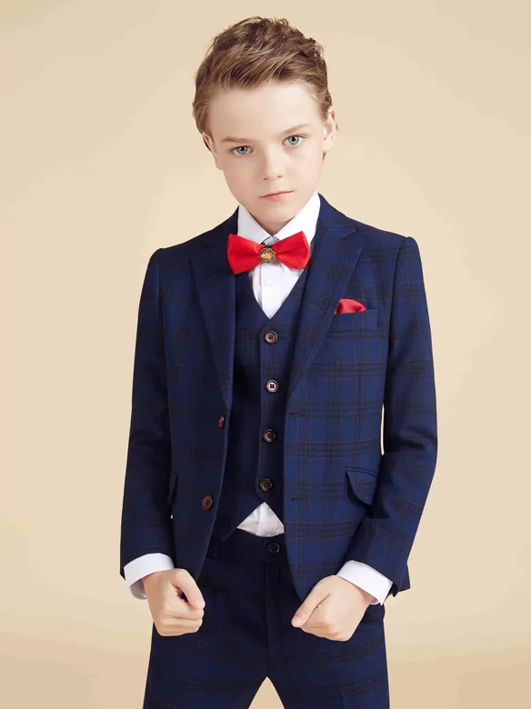 CHECKED SUIT YL6008