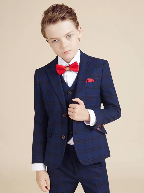 CHECKED SUIT YL6008