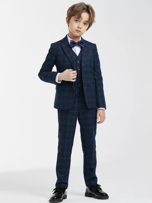 CHECKED SUIT YL6024