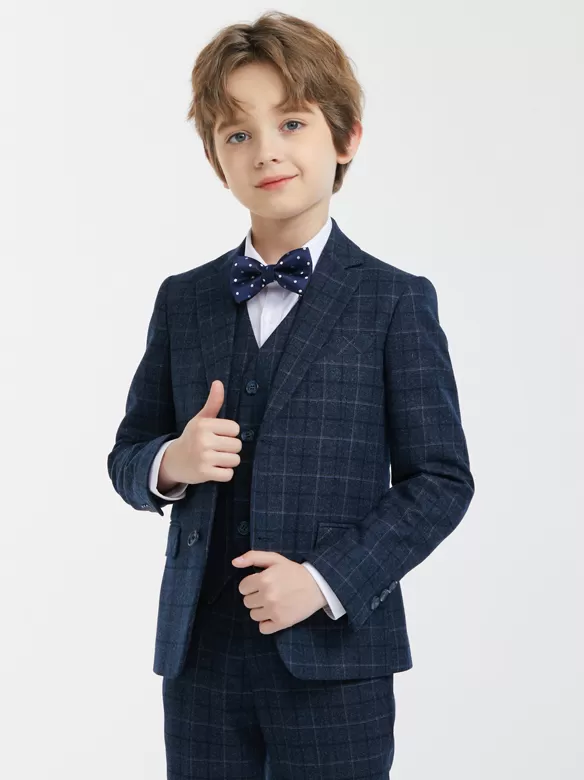 CHECKED SUIT YL6024