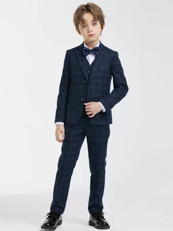 CHECKED SUIT YL6024
