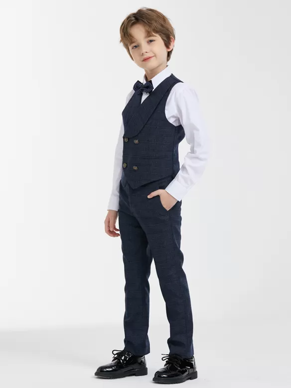 CHECKED SUIT YS5244