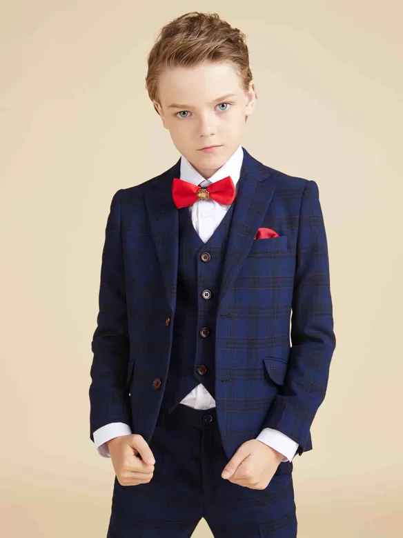 CHECKED SUIT YS6008