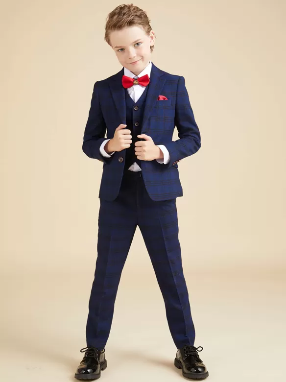 CHECKED SUIT YS6008