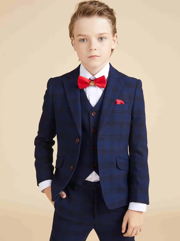CHECKED SUIT YS6008