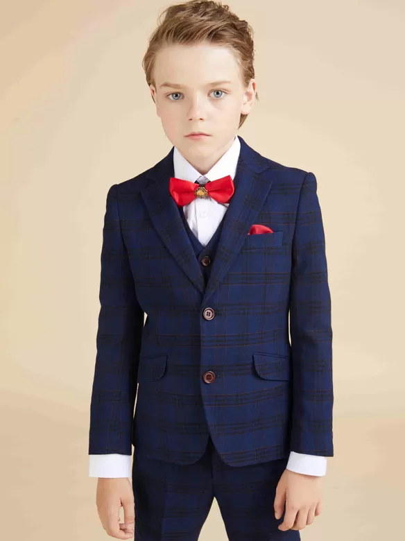CHECKED SUIT YS6008