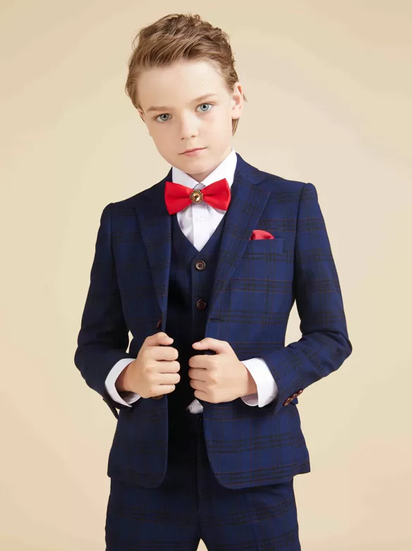 CHECKED SUIT YS6008