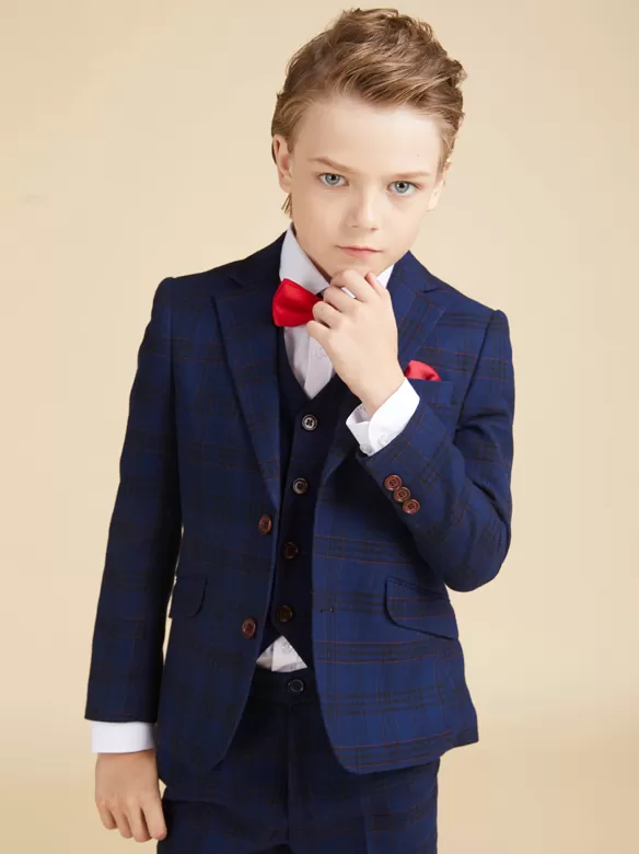 CHECKED SUIT YS6008