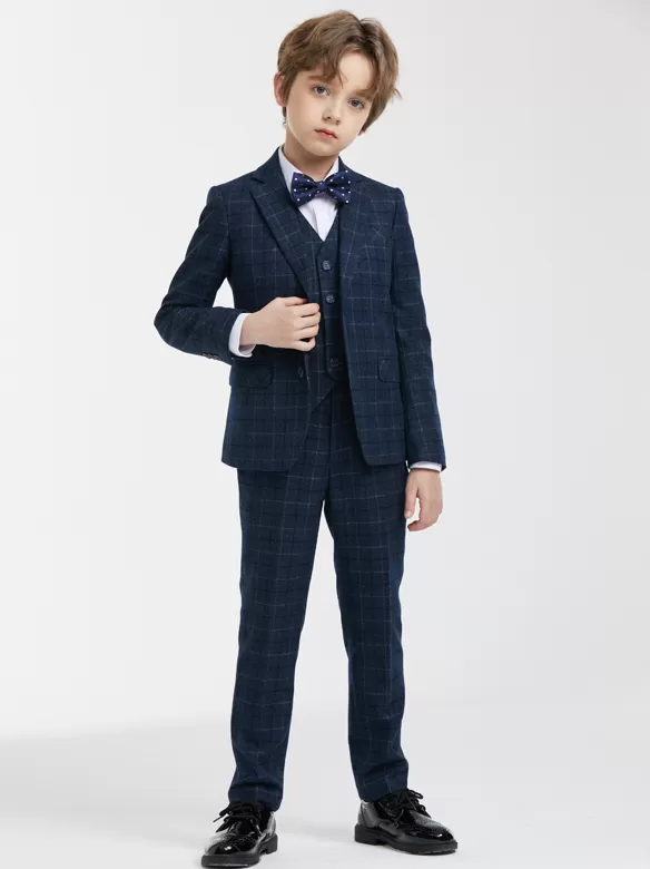 CHECKED SUIT YS6024