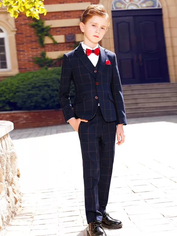CHECKED SUIT ZL0073