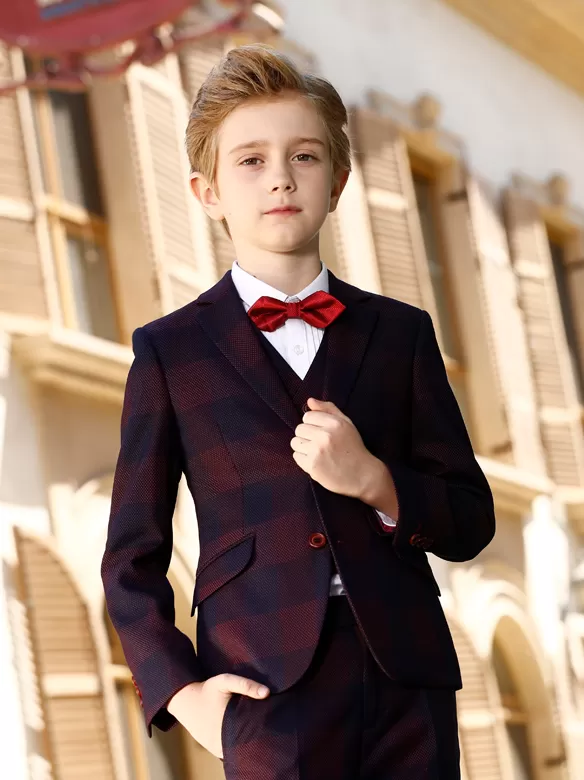 CHECKED SUIT ZS1044