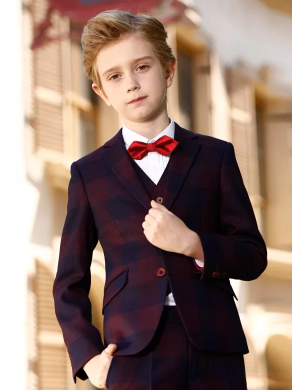 CHECKED SUIT ZS1044
