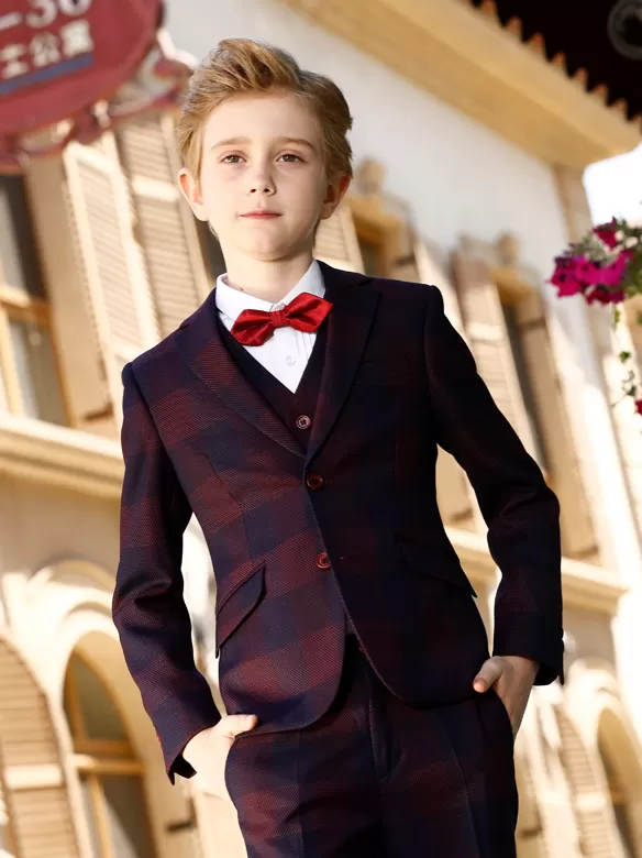CHECKED SUIT ZS1044