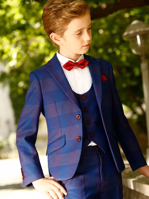 CHECKED SUIT ZS1045