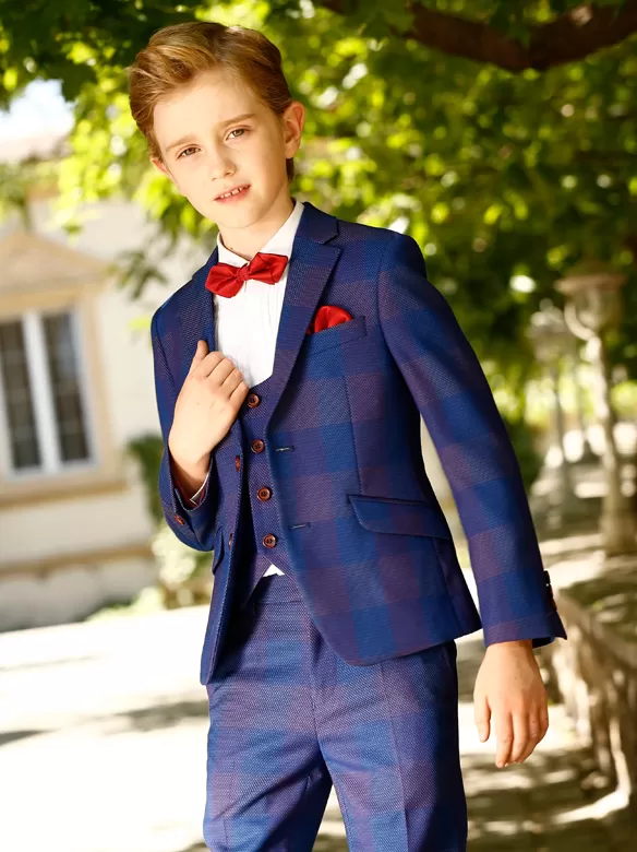 CHECKED SUIT ZS1045