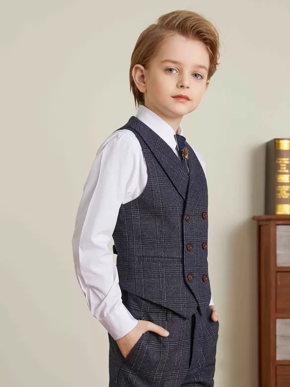 CHECKED SUIT ZS5058
