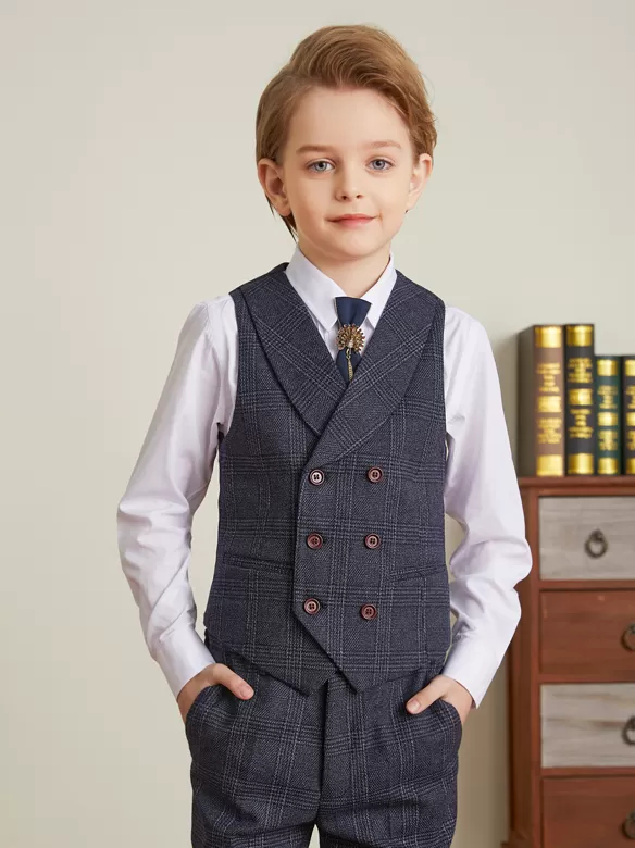 CHECKED SUIT ZS5058